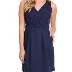 Vineyard vines, Kentucky Derby, Easter, spring dress - Blue lace dress - Size 2